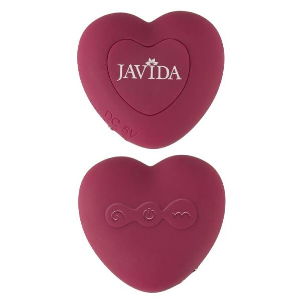 WYCOFANY ZE SPRZEDAZY Rubinowy Duet - dwusilnikowy wibrator na pilota, z króliczkiem