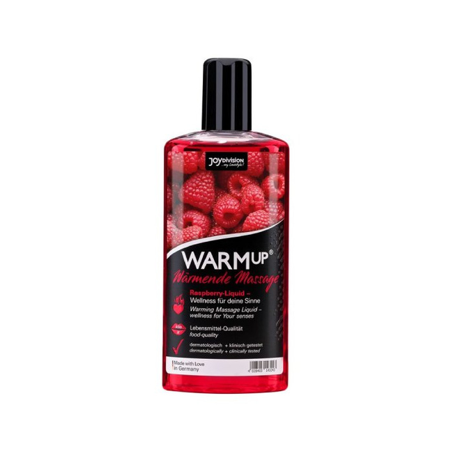Rozgrzewający płyn do masażu Malina 150 ml