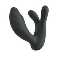 Wibrujący stymulator o podwójnej funkcji DLA NIEJ wibrator punktu G i DLA NIEGO masażer prostaty 