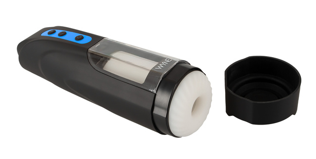 Masturbator dwusilnikowy z super silnymi funkcjami ssania i wibracjami WYNE 9