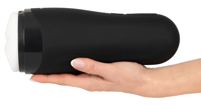 Masturbator z funkcją wibracji, ssania i ogrzewania