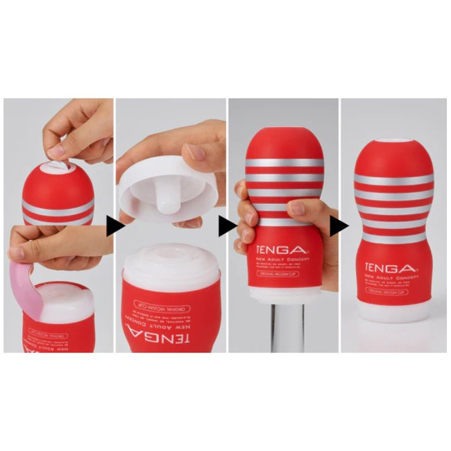 Nowoczesny, podwójny masturbator Tenga Dual Feel Cup