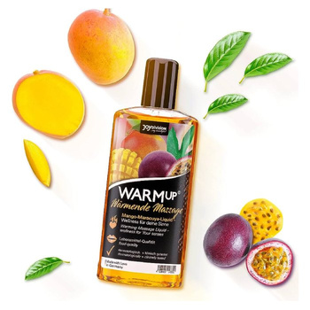 Rozgrzewający olejek do masażu Mango/Marakuja