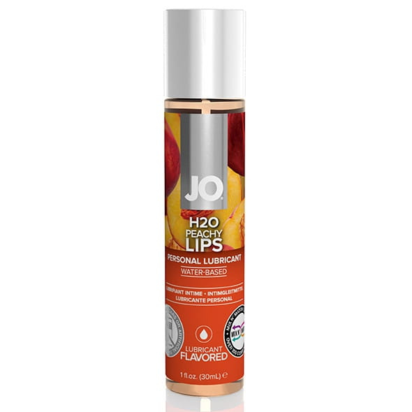Profesjonalny lubrykant na bazie wody o smaku brzoskwiniowym System JO H2O - Peachy Lips 30 ml