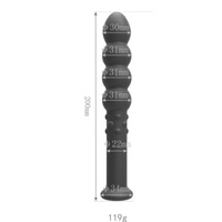 Kulkowe dildo analne 20cm