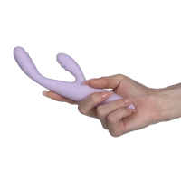 Wibrator CICI+2 z króliczkiem do łechtaczki sterowany aplikacją smartfonem 17,5 cm