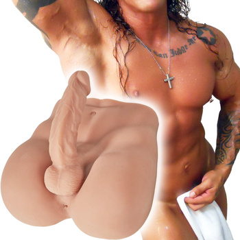 Męska sex lalka duże dildo - realistyczny korpus