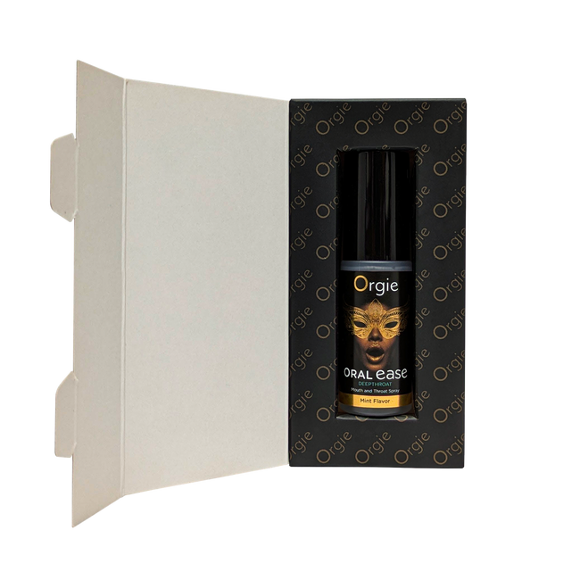Głebokie gardło – spray do seksu oralnego, smak miętowy, bez działania znieczulającego