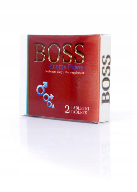 Boss Energy Power -  suplement diety, 2 tabletki x 460 mg na potencję erekcję