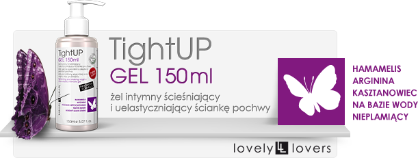 Efekt dziewicy Tight Up żel dla kobiet o działaniu obkurczającym pochwę 150 ml
