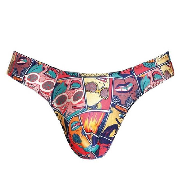 Męskie stringi Comics