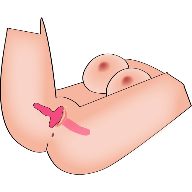 2w1 dwustronny wibrator 13,5 cm i korek analny 8,5 cm, 2 silniki, silikon, wodoodporny IPX7