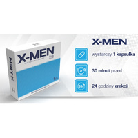 Suplement diety wspomagający męską sprawność seksualna i erekcję – X-MEN™