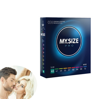 Prezerwatywy kondomy My.Size Pro rozmiar 45 3 szt