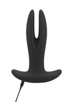 Wibrujący otwieracz pupy, dwukońcówkowy korek analny, rozwierany masażer prostaty, na pilota, wodoodporny IPX7