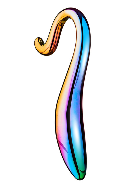 Wytworne szklane dildo analne 