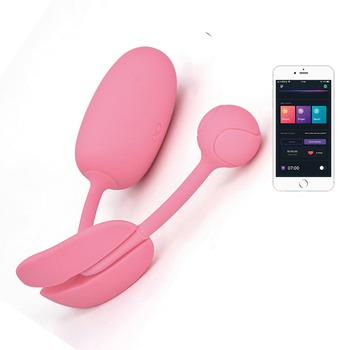 Kulki do treningu mięśni Kegla sterowane aplikacją na smartfony technologia biofeedback - responsywne