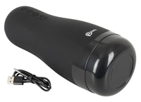 Masturbator z funkcją wibracji, ssania i ogrzewania