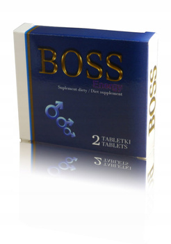 Boss Energy - suplement diety, 2 tabletki x 411 mg