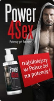 Natychmiastowy efekt – żel na potencję Power4Sex 150 ml
