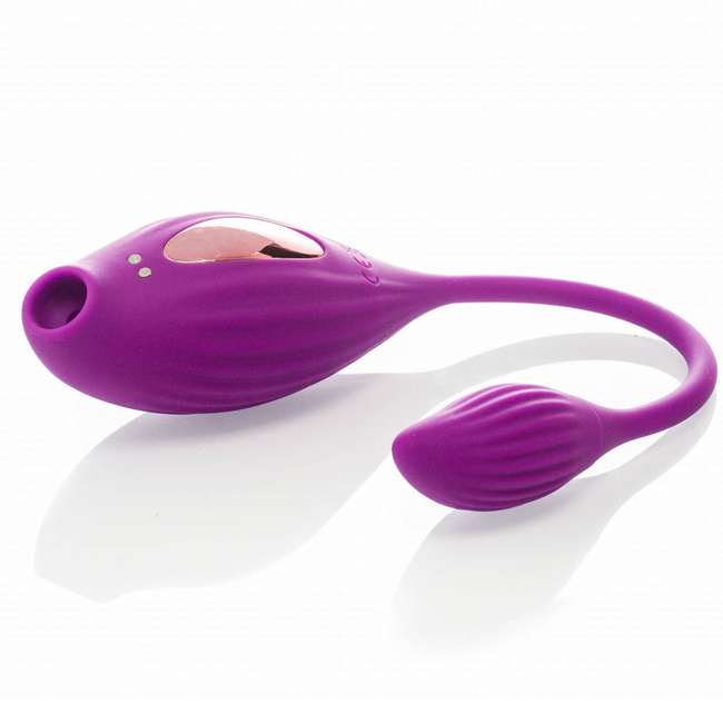 Pingwinek, wibrator punktu G ze ssącym masażerem łechtaczki