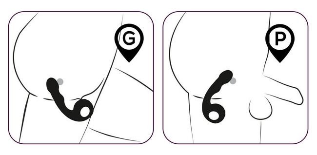 Wibrator z 2 silnikami Idealnie zakrzywiony dla strefy G i prostaty Stymuluje również łechtaczkę i odbyt 2 x 10 trybów wibracji