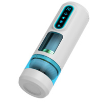 Masturbator premium, 9 trybów wibracji, posuwistości, ssania. Funkcja ogrzewania, długość 28 cm.