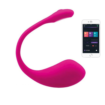 Jajeczko wibrujące sterowane smartfonem Lush 2