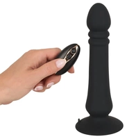 Dildo analne porywisto-zawrotne na pilota