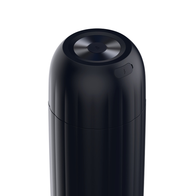 Ssąco–wibrujący masturbator sterowany smartfonem drugiej generacji SAM NEO 2 Pro z funkcja grzania