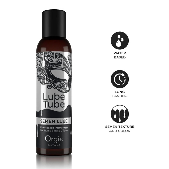 Żel wodny imitujący spermę Semen Lube 150 ml Orgie