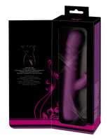 Purpurowy Superbohater– super wibrator posuwisty, z wibracjami główki i królikiem do łechtaczki