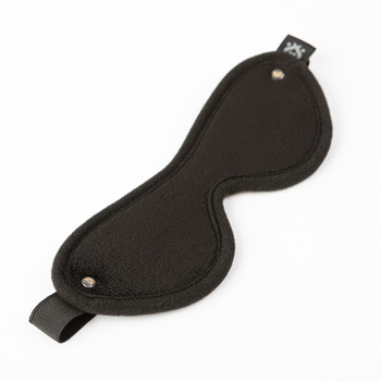 Oczy szeroko zamknięte - Miękka aksamitna opaska na oczy SEI MIO, soft BDSM, bondage