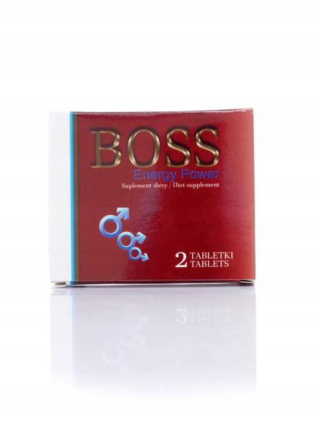 Boss Energy Power -  suplement diety, 2 tabletki x 460 mg na potencję erekcję