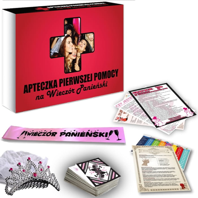 Apteczka Pierszej Pomocy na WIECZÓR PANIEŃSKI