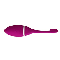 Spacerowe wibrujące jajeczko Irena sterowane aplikacją 7,5x3,5 cm, różowe