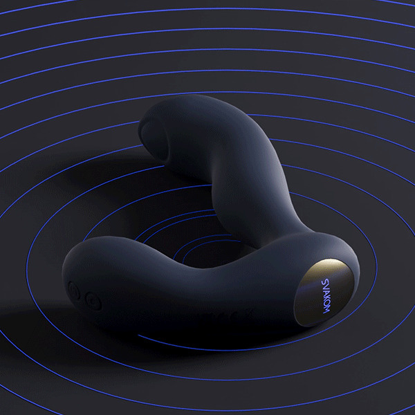 Masażer prostaty i krocza z wibracjami i pulsacją IKER NEO sterowany aplikacjami na smartfon cyberseks