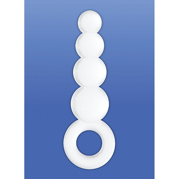 Didlo szklane białe