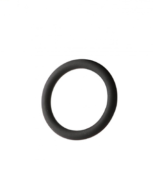 Czarny elastyczny pierścień erekcyjny 4cm