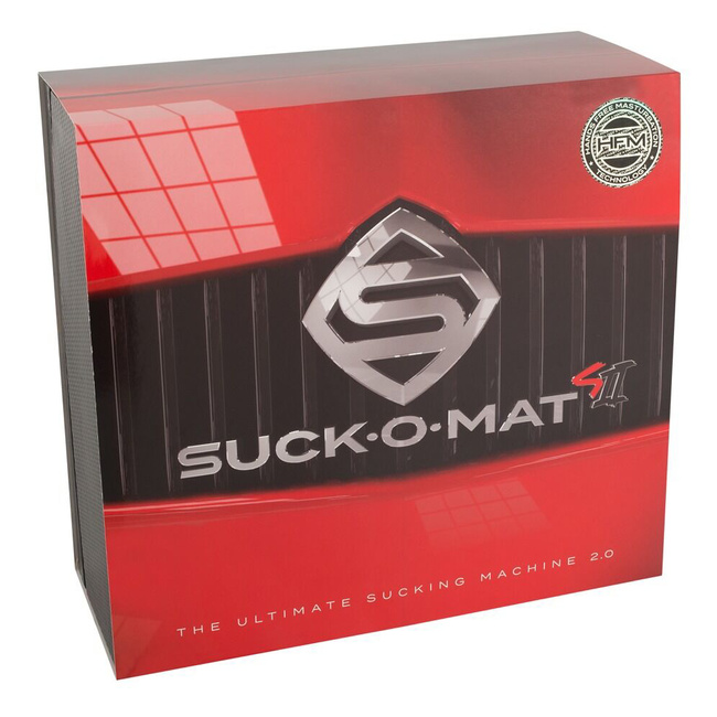 Masturbator Suck-O-Mat 2.0 TECHNOLOGIA MASTURBACJI BEZ UŻYCIA RĄK Sportowy,elegancki design z wyświetlaczem prędkościomierza LED