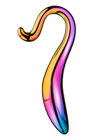 Wytworne szklane dildo analne 