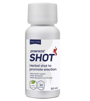 Płynny suplement diety PROERECTA Shot wspomagający erekcję 60 ml