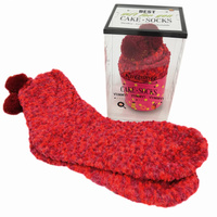 Skarpetki muffinki z nadrukiem Weź nie pytaj, weź się przytul