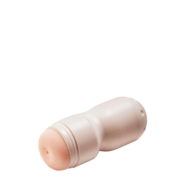 Ciasna dupka seksownej brunetki Layli, realistyczny masturbator anatomiczny w obudowie