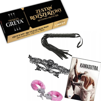 Gra erotyczna Trylogia Greya – AKCESORIA do zestawu