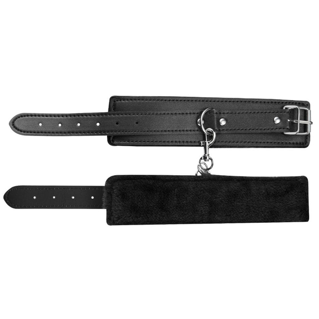 Ekscytujący zestaw do bondage z eko skóry premium – 10 elementów