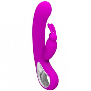 Wibrator z delikatnie pieszczącym króliczkiem