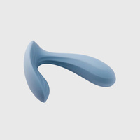 Wibrator spacerowy do punktu G i łechtaczki, sterowany smartfonem, na aplikację, 2 silniki, elastyczny, 10,5 cm / wkładane 9,2 cm, dildo Ø 3 cm, wodoodporny, płynny silikon