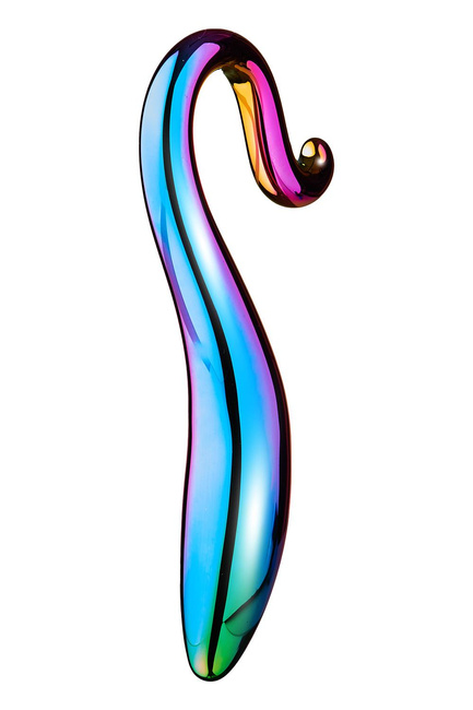Wytworne szklane dildo analne 