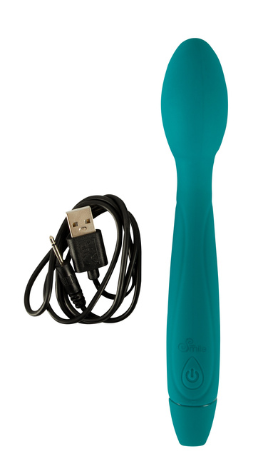 Wibrator z ruchomą główką i 10 trybami, wodoodporny, ładowany USB